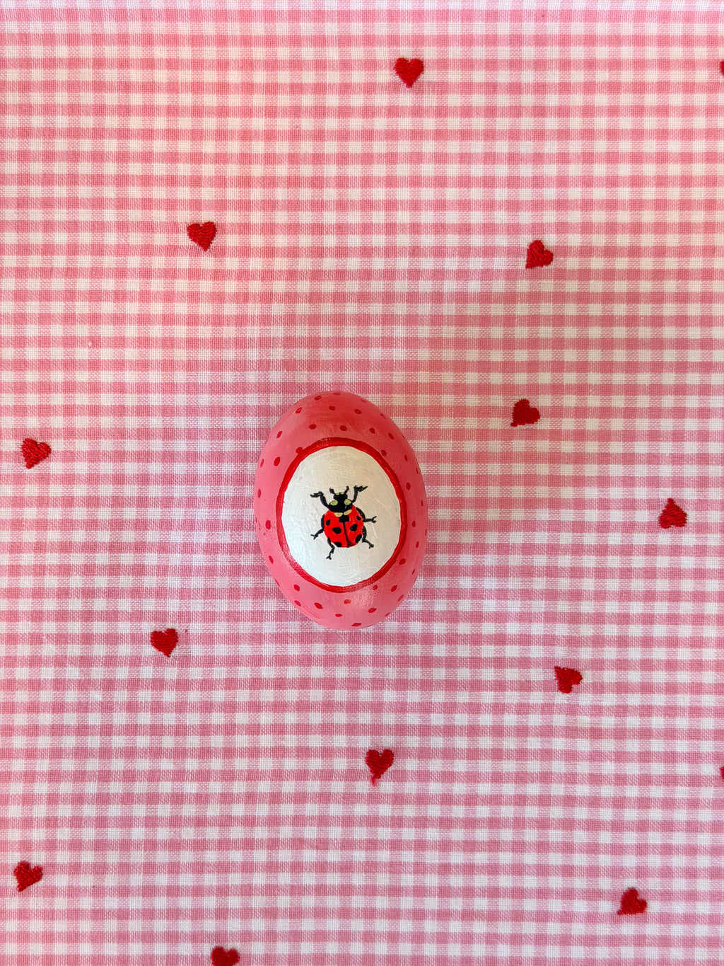 Dotted LadyBug Egg